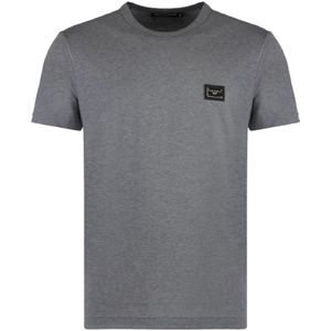 Dolce & Gabbana, Heren, Tops, Grijs, Maat: M Katoen,