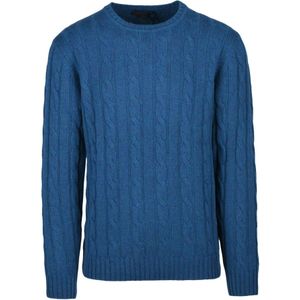 Daniele Fiesoli, Heren, Truien, Blauw, Maat: L Wol,