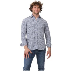 Tintoria Mattei 954, Heren, Overhemden, Veelkleurig, Maat: 2XL