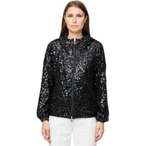 Ermanno Scervino, Dames, Jassen, Zwart, Maat: XS Poliester,
