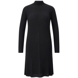 Hemisphere, Dames, Jurken, Zwart, Maat: XS Wol,