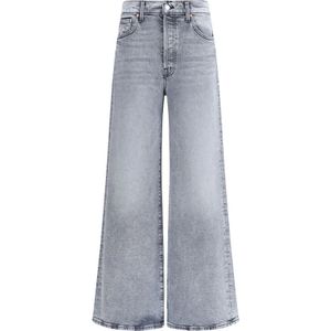 Mother - Wijde Pijp Jeans - Blauw - Dames