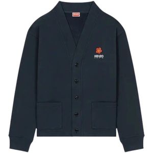 Kenzo, Heren, Truien, Blauw, Maat: XL Jersey,