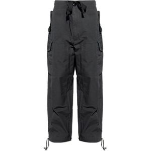 Maison Margiela, Heren, Broeken, Zwart, Maat: S Katoen,