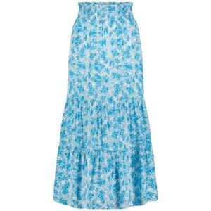 Fabienne Chapot - Figolette Print Midi Rok - Blauw - Dames
