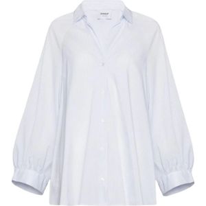 Dondup, Dames, Blouses & Shirts, Wit, Maat: 2XS
