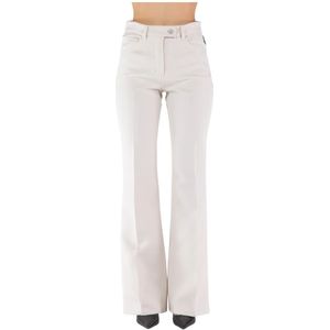 Courrèges, Dames, Broeken, Wit, Maat: S