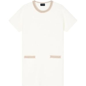 Emporio Armani, Dames, Tops, Wit, Maat: 2XS