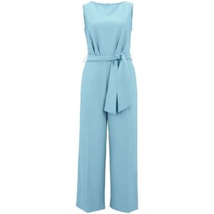 Betty Barclay - Jumpsuit - Blauw - Polyester - Elegante Jumpsuit met Zakken