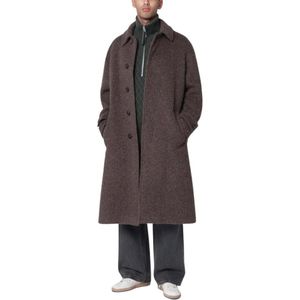 Golden Goose, Heren, Mantels, Bruin, Maat: M Wol,