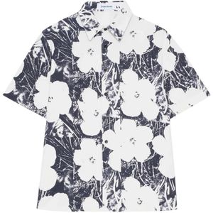 Études, Heren, Overhemden, Veelkleurig, Maat: M Denim,