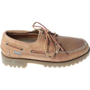 Sebago, Heren, Schoenen, Bruin, Maat: 41 1/2 EU Leer,