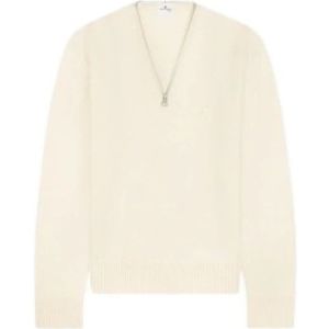 Courrèges, Heren, Truien, Beige, Maat: S Wol,