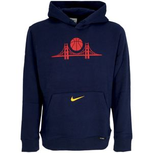 Nike, Heren, Sweatshirts & Hoodies, Blauw, Maat: XS Katoen,