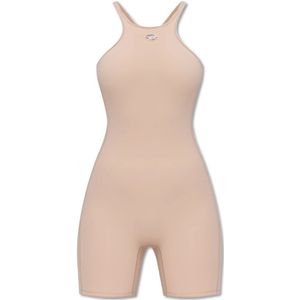 Diesel, Dames, Jumpsuits & Playsuits, Beige, Maat: S