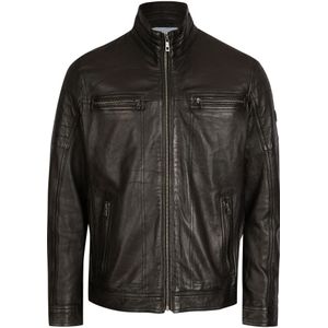 Bugatti, Heren, Jassen, Zwart, Maat: M Katoen,