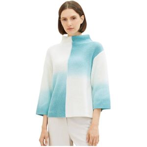 Tom Tailor, Dames, Truien, Veelkleurig, Maat: 2XL Katoen,