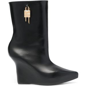 Givenchy, Dames, Schoenen, Zwart, Maat: 37 1/2 EU Leer,