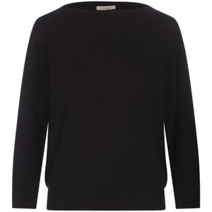 Zanone, Dames, Truien, Zwart, Maat: 2XS Wol,