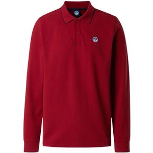 North Sails, Heren, Tops, Rood, Maat: S Katoen,