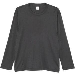 Eleventy, Heren, Tops, Grijs, Maat: M Katoen,