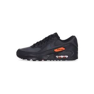 Nike GTX Sneakers Zwart/Antraciet/Oranje , Black , Heren , Maat: 42 1/2 EU
