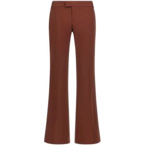 Roberto Cavalli, Heren, Broeken, Bruin, Maat: XS Wol,