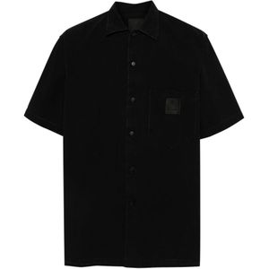 Givenchy, Heren, Overhemden, Zwart, Maat: S Katoen,