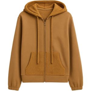 Twinset, Dames, Sweatshirts & Hoodies, Bruin, Maat: M Katoen,