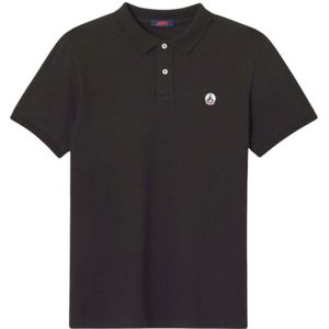 Jott, Heren, Tops, Zwart, Maat: M Katoen,