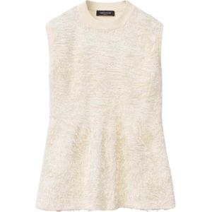 Fabiana Filippi, Dames, Truien, Wit, Maat: M Mohair,