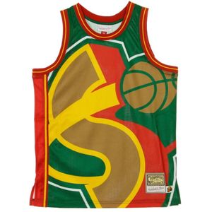 Mitchell & Ness, Heren, Sport, Veelkleurig, Maat: S