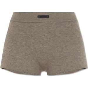 Fear Of God, Dames, Korte broeken, Grijs, Maat: XS