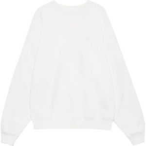 Anine Bing, Dames, Sweatshirts & Hoodies, Wit, Maat: XS Katoen,