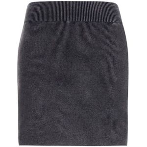 Alexander Wang, Dames, Rokken, Grijs, Maat: M Katoen,