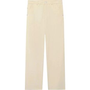 Drole de Monsieur, Heren, Broeken, Beige, Maat: L Velours,