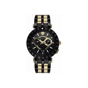 Versace V-Race Zwitsers Horloge Zwart , Black , Heren , Maat: ONE Size