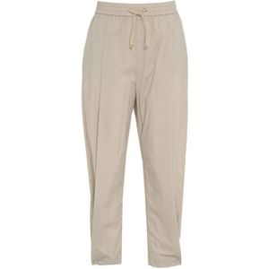 Herno, Dames, Broeken, Beige, Maat: XS Nylon,