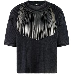 Riani, Dames, Truien, Zwart, Maat: XL Katoen,