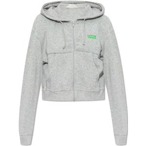 American Vintage, Dames, Sweatshirts & Hoodies, Grijs, Maat: S Leer,