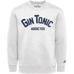 Saint Barth, Heren, Sweatshirts & Hoodies, Wit, Maat: S