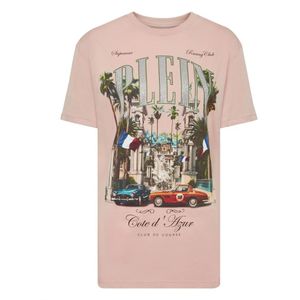 Philipp Plein, Dames, Tops, Roze, Maat: XS Katoen,