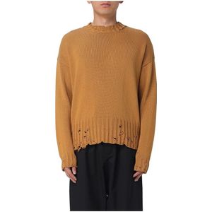 Marni, Heren, Truien, Bruin, Maat: M