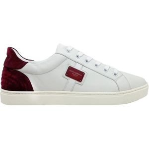Dolce & Gabbana - Sneakers - Wit - Dames - Leer