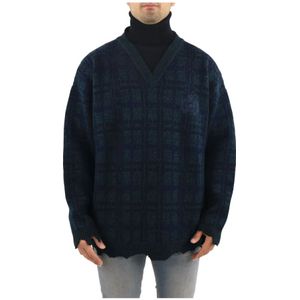 Balenciaga, Heren, Truien, Veelkleurig, Maat: S Katoen,