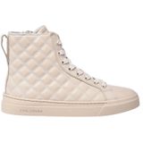 BALDININI - Sneakers Hoog - Beige - Leer - Ritssluiting
