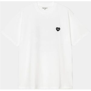 Carhartt Wip, Heren, Tops, Wit, Maat: L Katoen,