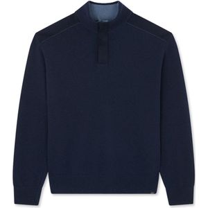 Paul & Shark, Heren, Truien, Blauw, Maat: L Wol,