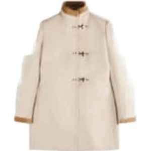 Fay, Dames, Mantels, Beige, Maat: XL Wol,