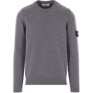 Stone Island, Heren, Truien, Grijs, Maat: XL